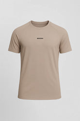 Camisa Poliamida Tech  - Logo - Caqui